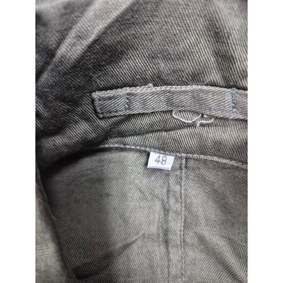 Army Green Military Style 4 Pocket Utility Jacket Sz 48 100% Cotton UNUSED - Picture 4 of 5